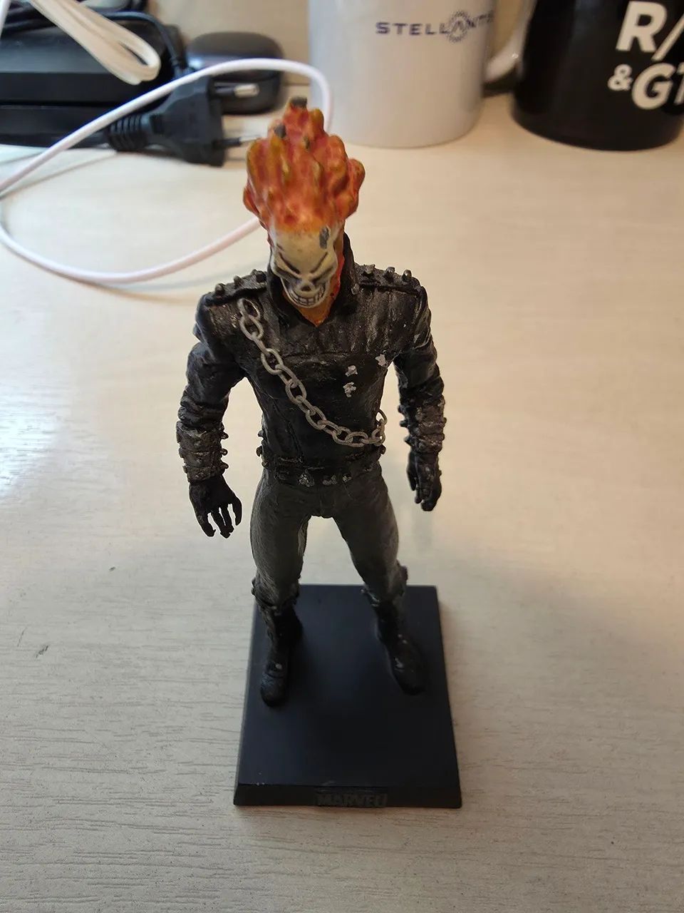 Action Figures Marvel Demolidor #13 e Motoqueiro Fantasma #22 Coleção Eaglemoss - Foto 4