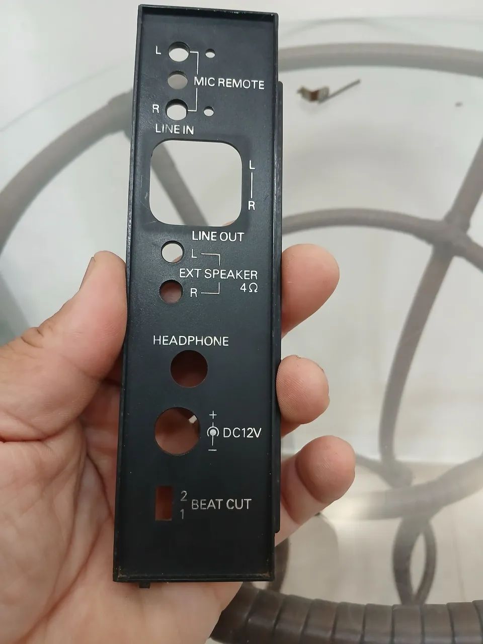 Radio Polyvox RG 800 ( painel lateral ) - Foto 3