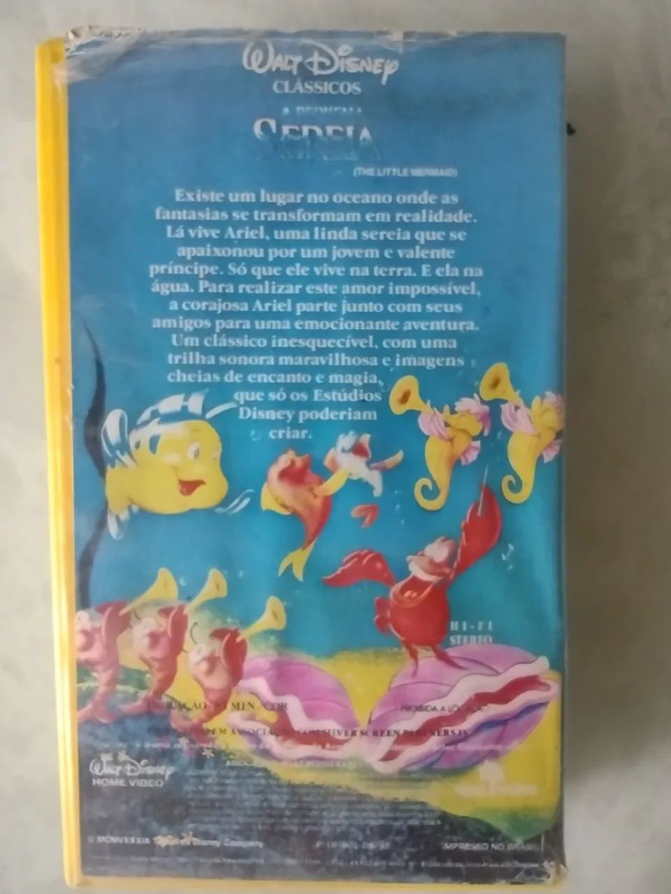 VHS, FITA A PEQUENA SEREIA - Foto 2