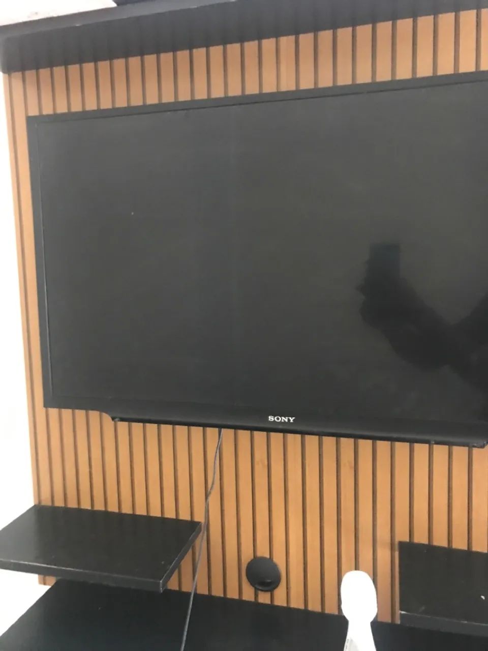 Tv tela branca mas funciona totalmente  - Foto 2