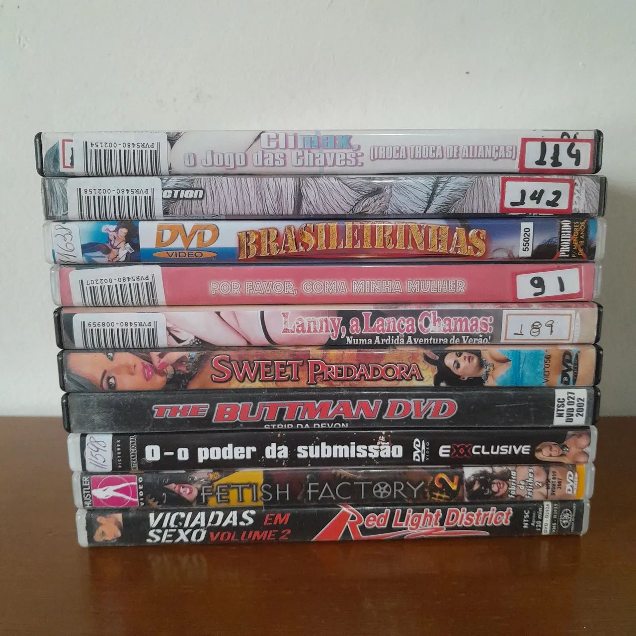 Lote 10 Dvds Originais
