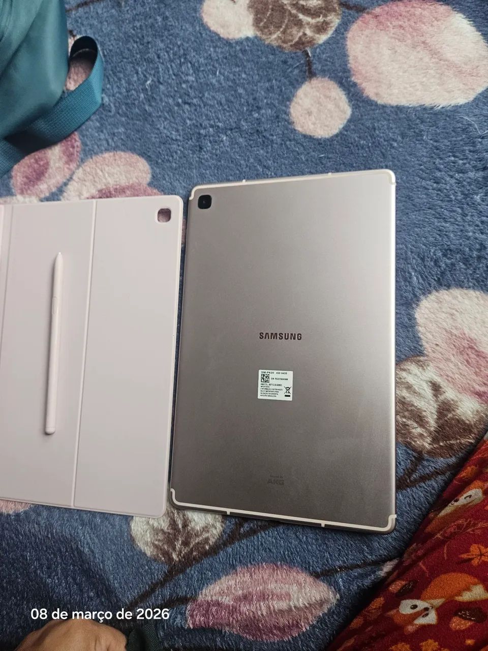 Tablet s6 lite rosa -pouco usado- - Foto 5