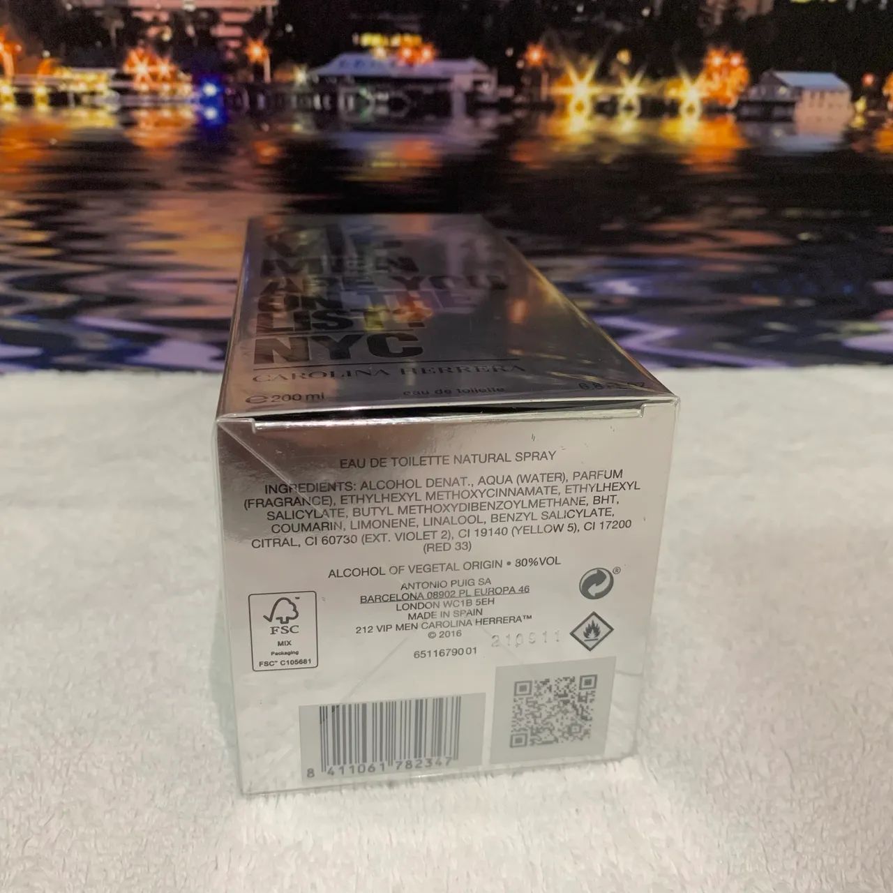 212 VIP Men Eau de Toilette 200ml - Novo e com Selo Adipec - Foto 3