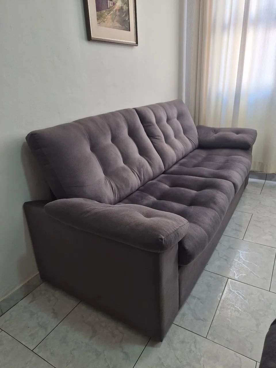 Sofá Marrom - 2 lugares