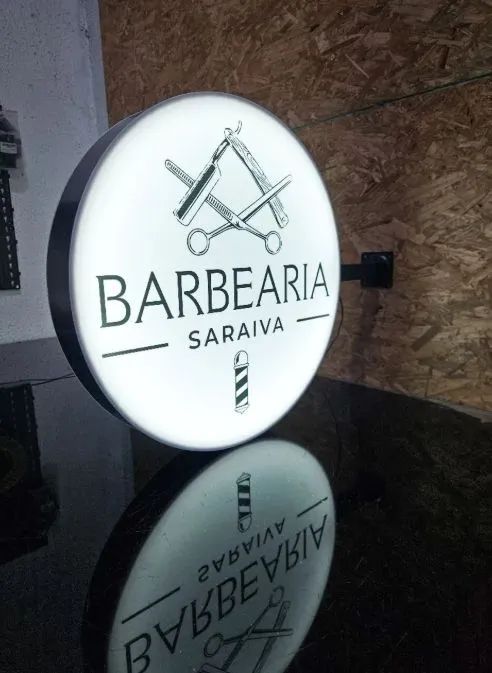 Placa luminosa pirulito com sua logo personalizada  - Foto 2