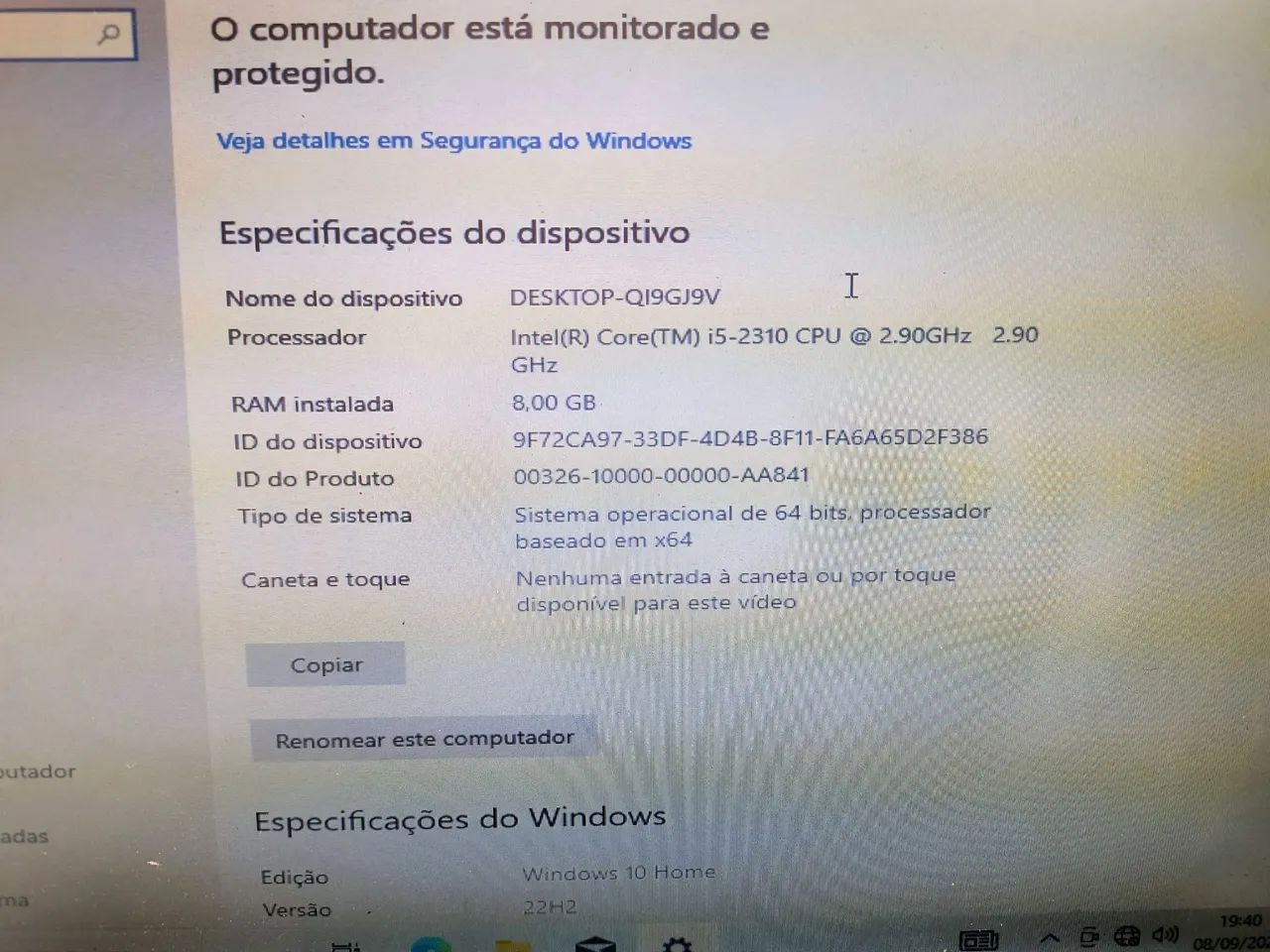 Computador 8GB i5 e impressora  - Foto 4