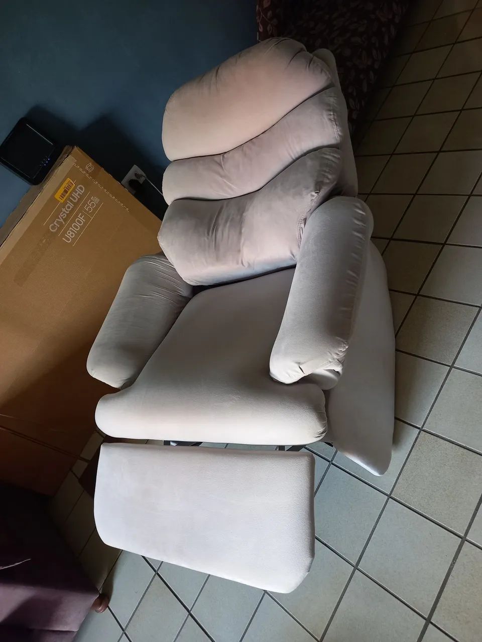 Poltrona do papai com pouco tempo de uso - conservada - Foto 3