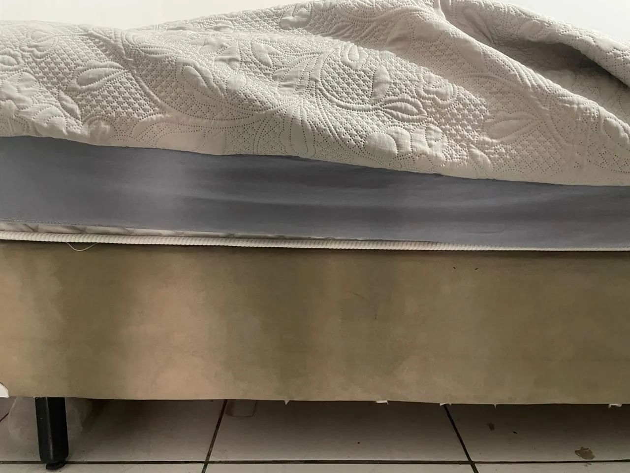 Cama de casal, Colchão + base - Foto 4