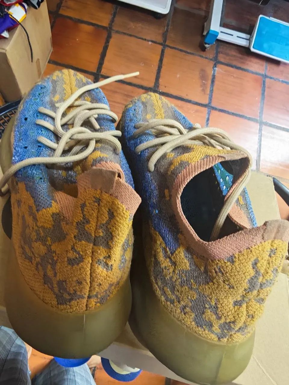 Yeezy 380 Blue Oat Refletivo - Foto 4