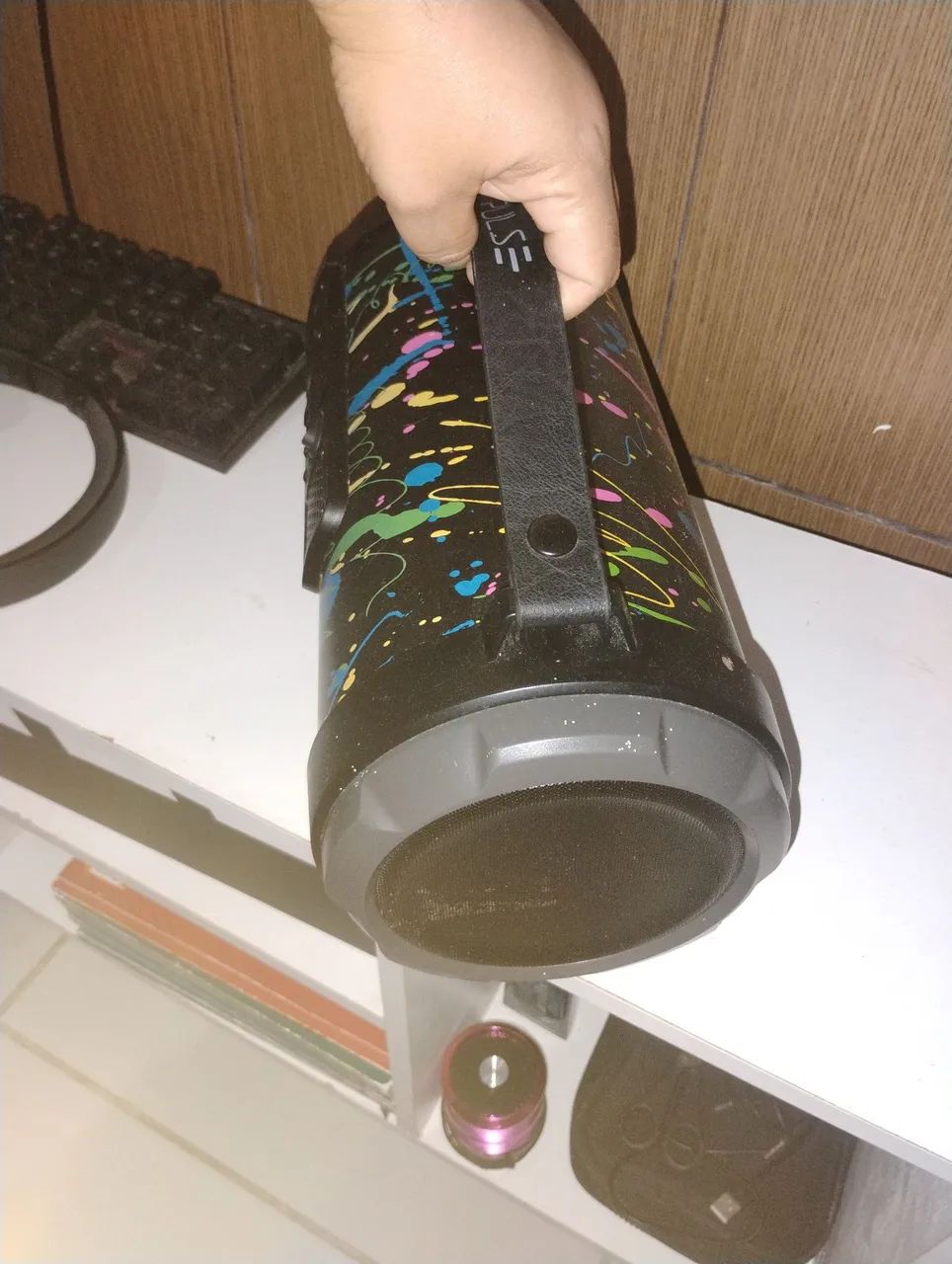 Caixa de som semi nova, funciona normalmente 180,00 - Foto 2