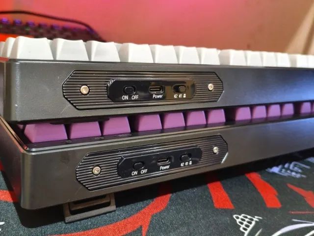 2x Teclado FreeWolf SEM FIO - Foto 4