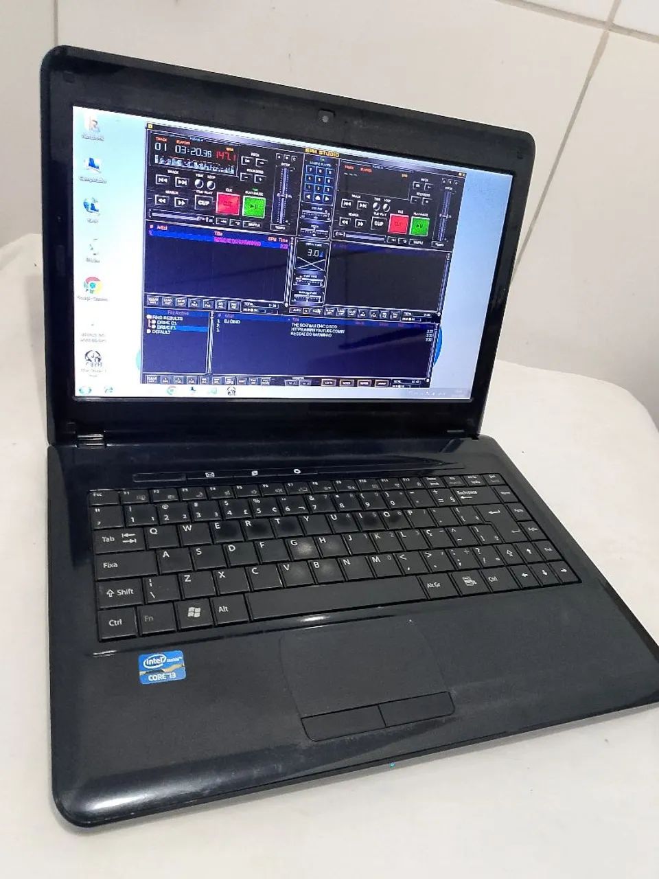 Notebook Core i3 6gb HD de 750gb windows e BPM instalados 