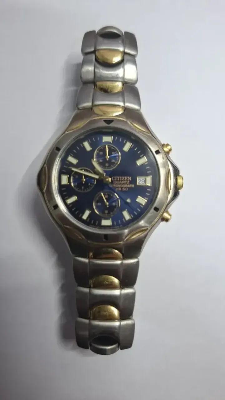 Relógio Citizen Chronograph 0510-s68342 Vintage Original - Foto 3