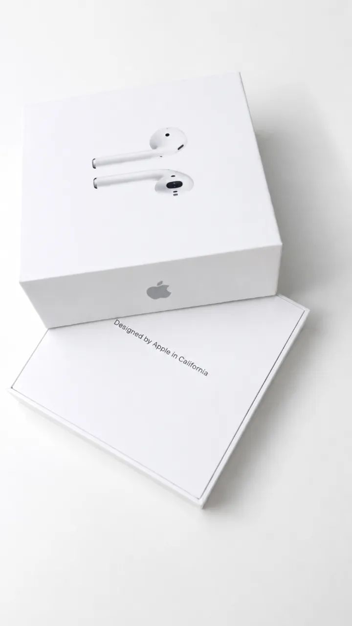airpods 2 apple original com case wireless charging e caixa - Foto 3