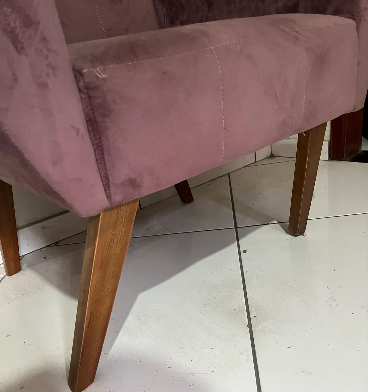 Poltrona veludo - Foto 2
