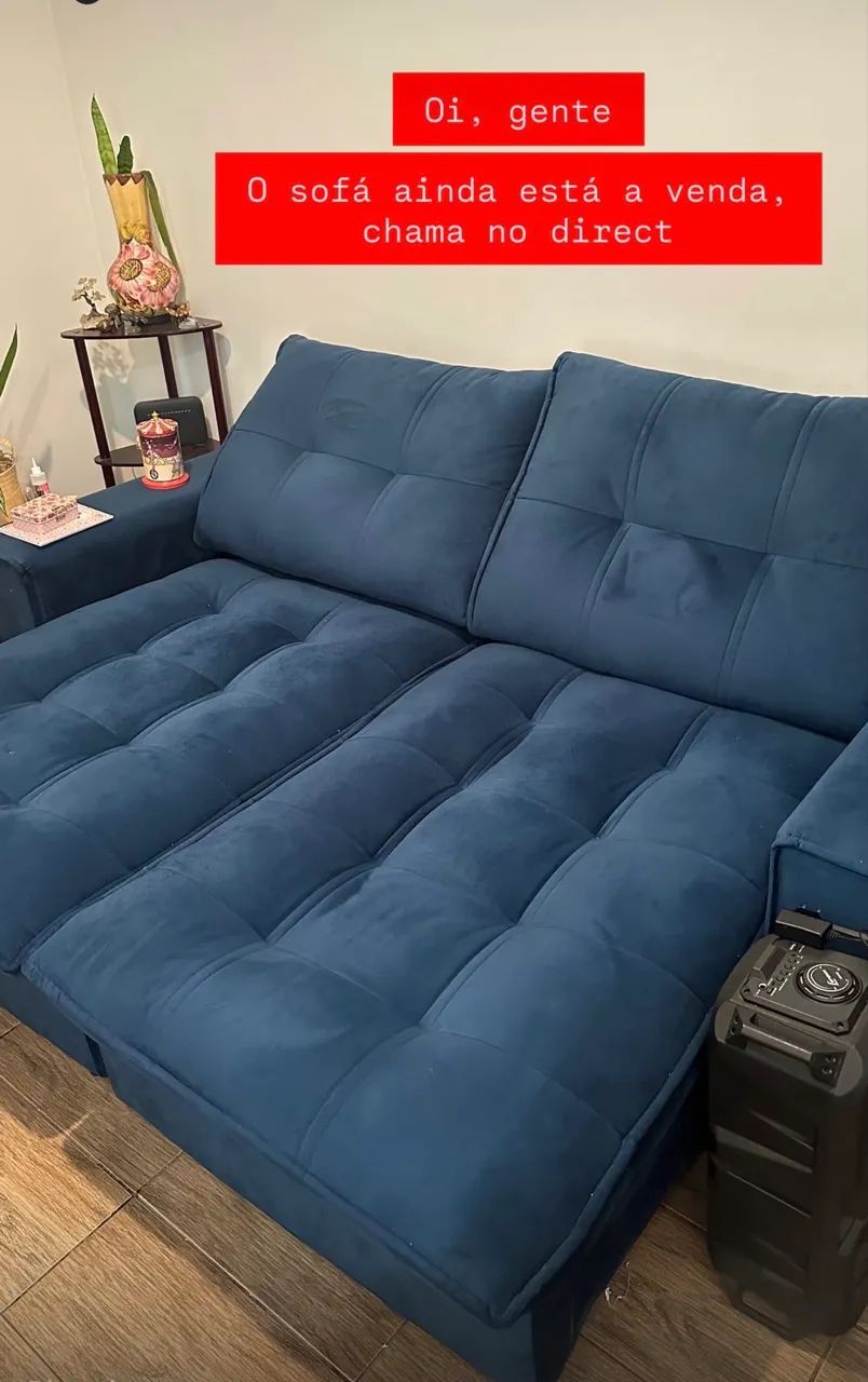 Sofá retrátil 2,20m