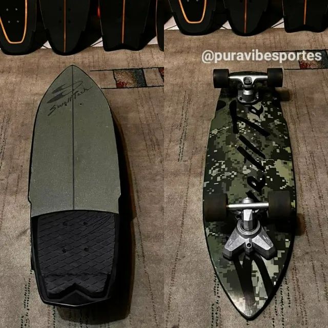 Swelltech Hibrido Magnésio Surf Skate Simulador Carver Yow  - Foto 5