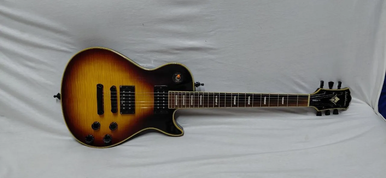 Guitarra Washburn X-Series Vermelha Flamed - Upgrade Seymour
