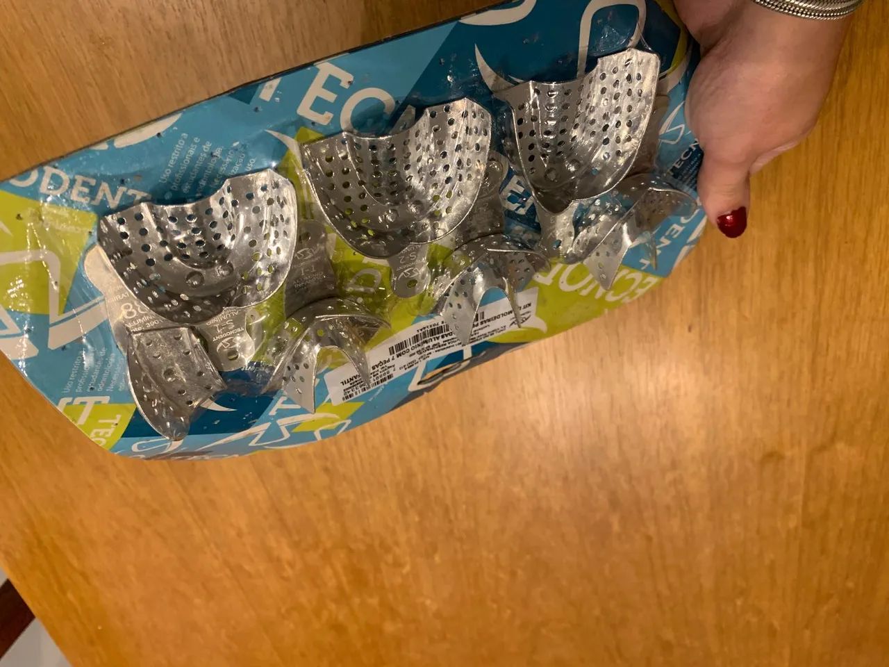 Kit moldeiras infantis odontológicas  - Foto 3