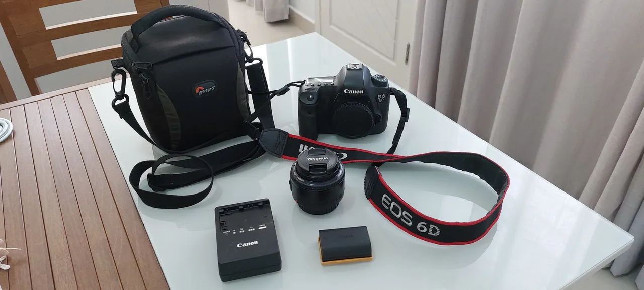 Câmera Canon EOS 6D em Perfeito Estado