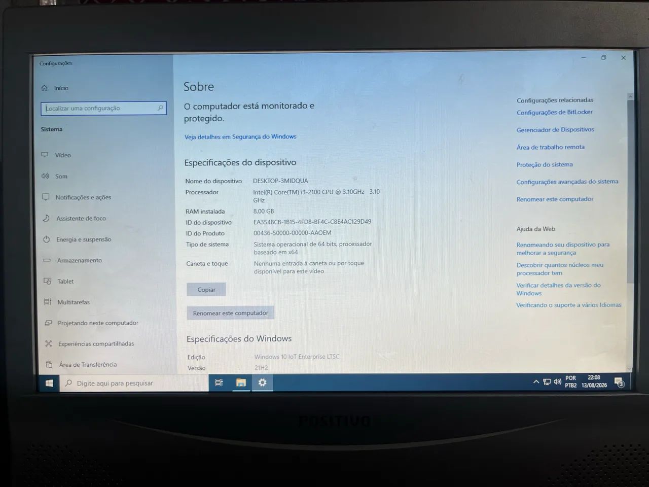 PC COMPLETO COM MONITOR - PRONTO PARA USAR! - Foto 3