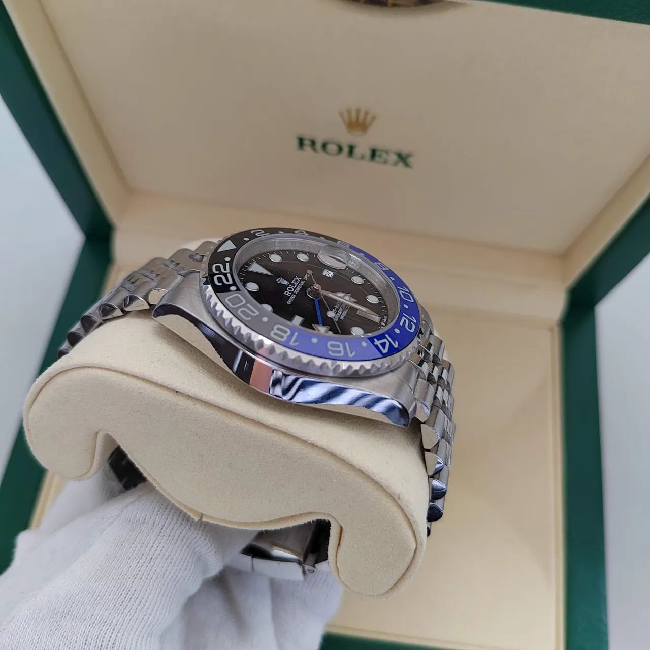 Relógio Rolex GMT Batman Automático  - Foto 2