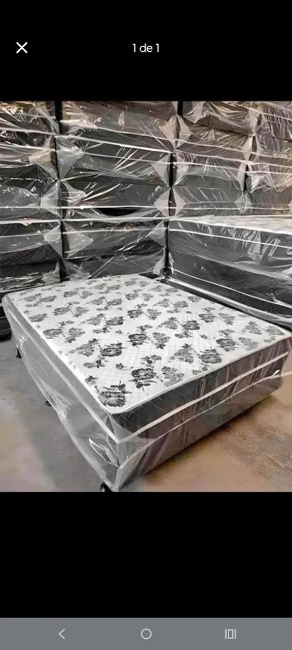 Cama box casal Dubai D28 / pague na entrega / entregamos em 24h - Foto 4