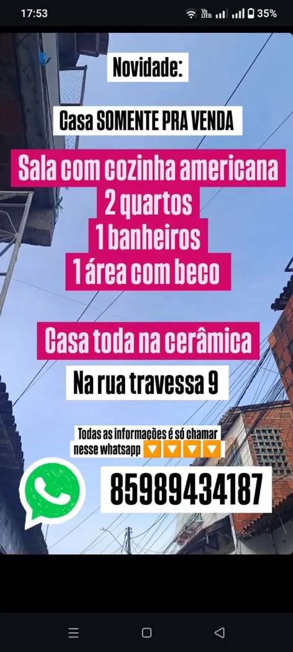 Apenas venda 