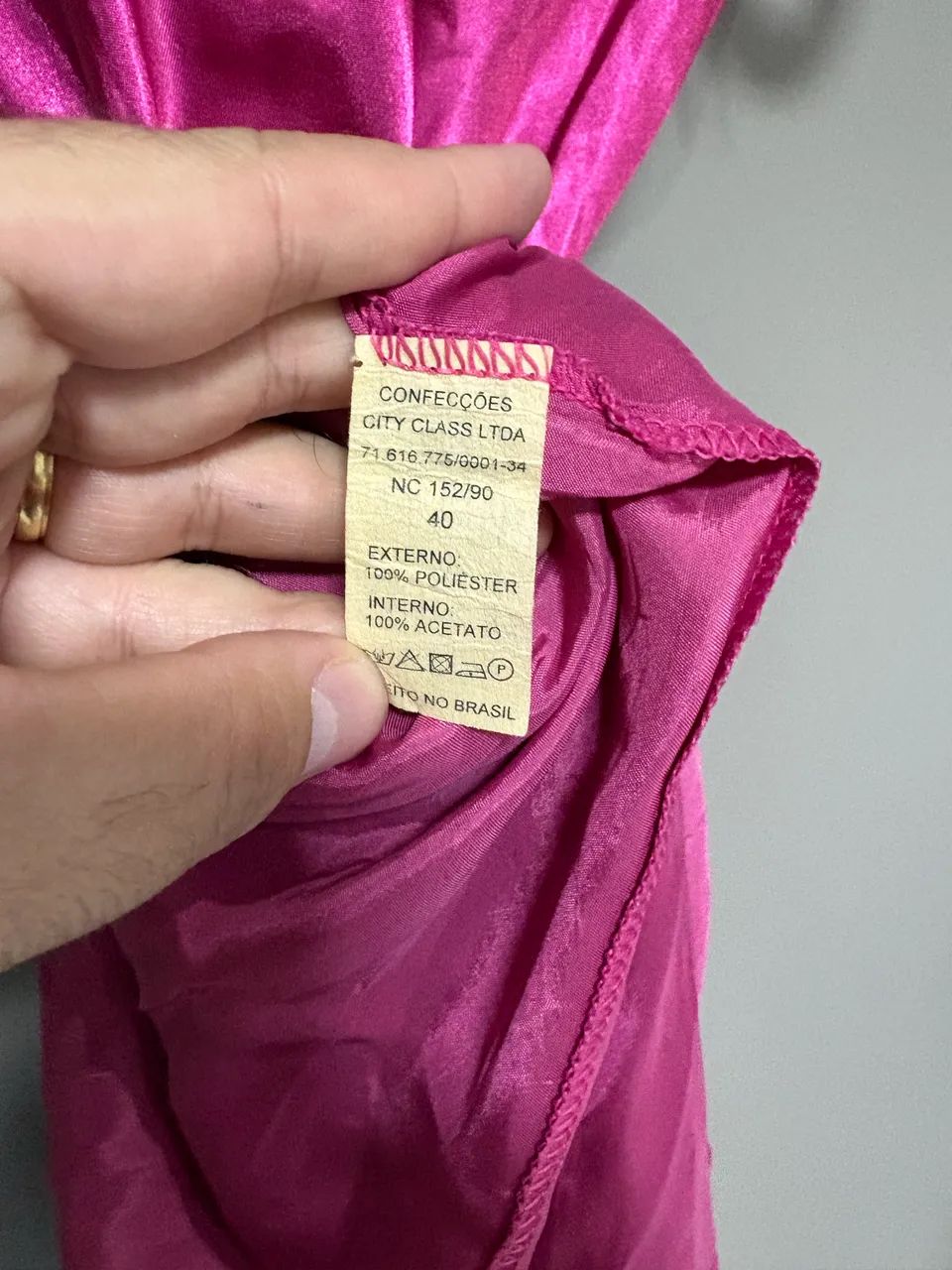 Vestido longo rosa de festa - Foto 3