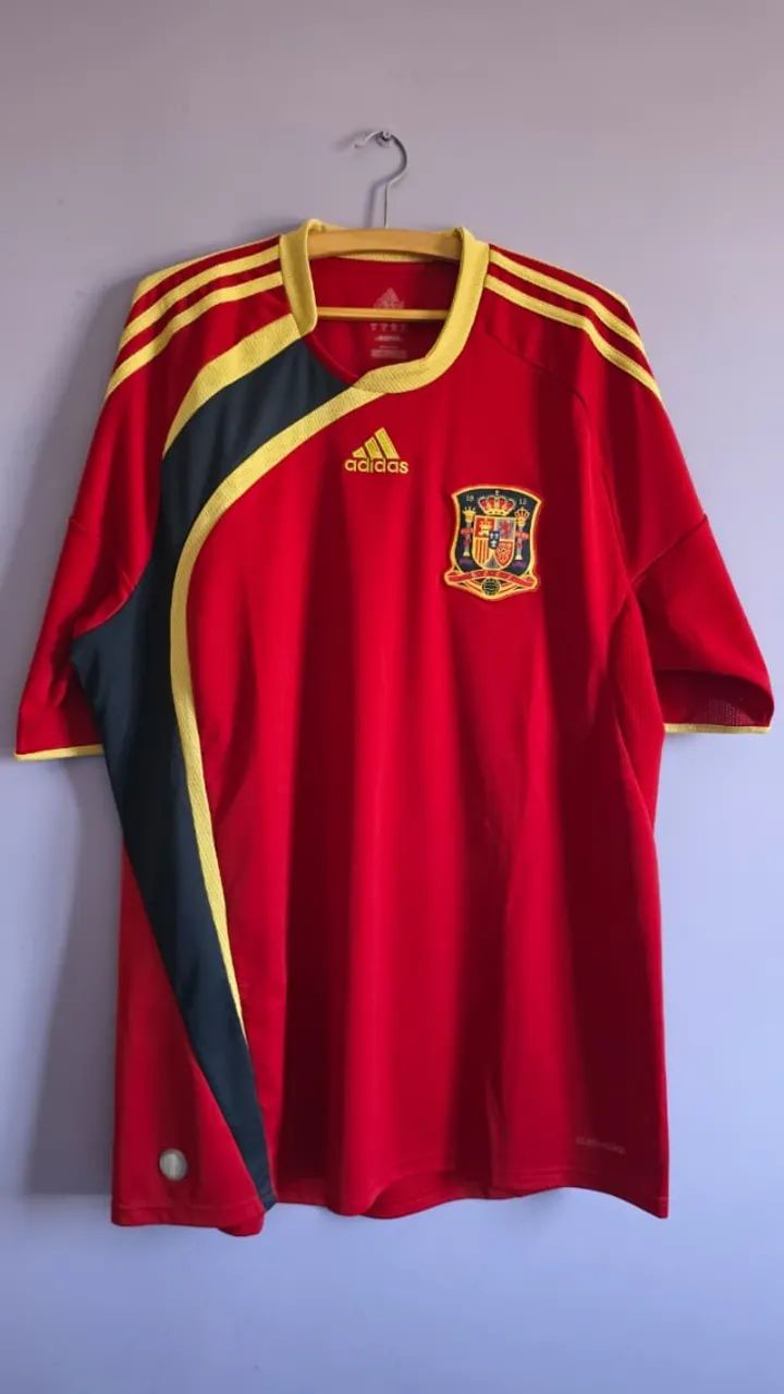 Camisa Oficial Espanha 2009 - Foto 5