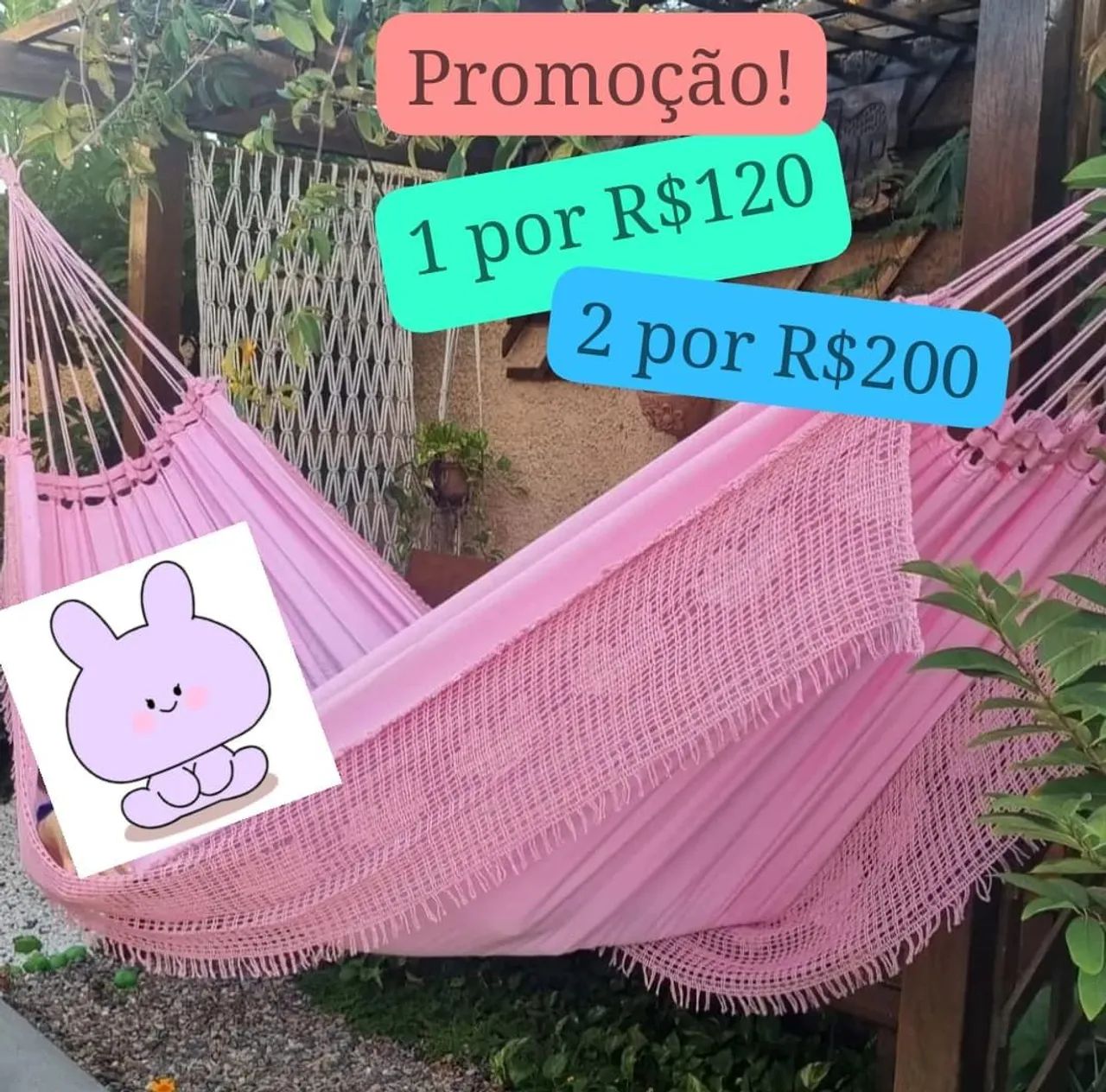 Rede SolASol Antialérgica de algodão 