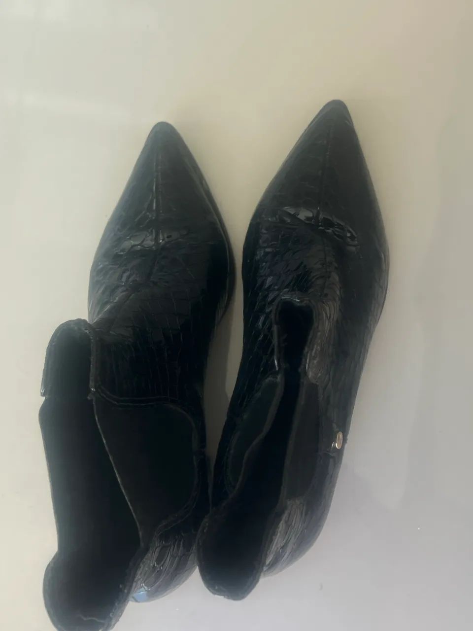 Bota Jorge Bischoff de Piton - Preta - Foto 5