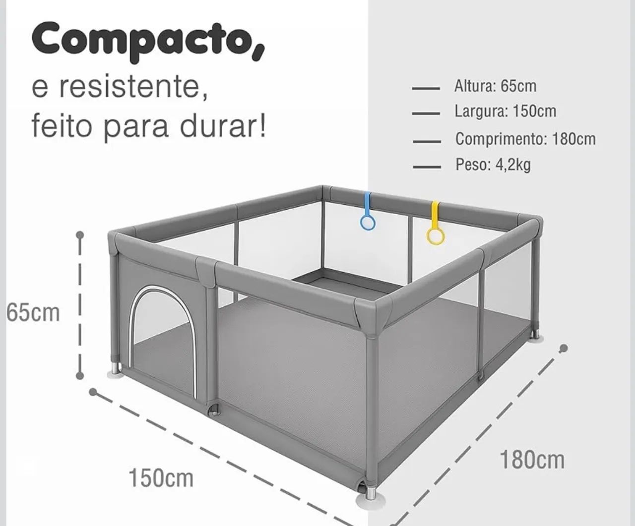 Cercadinho para bebê  - Foto 2