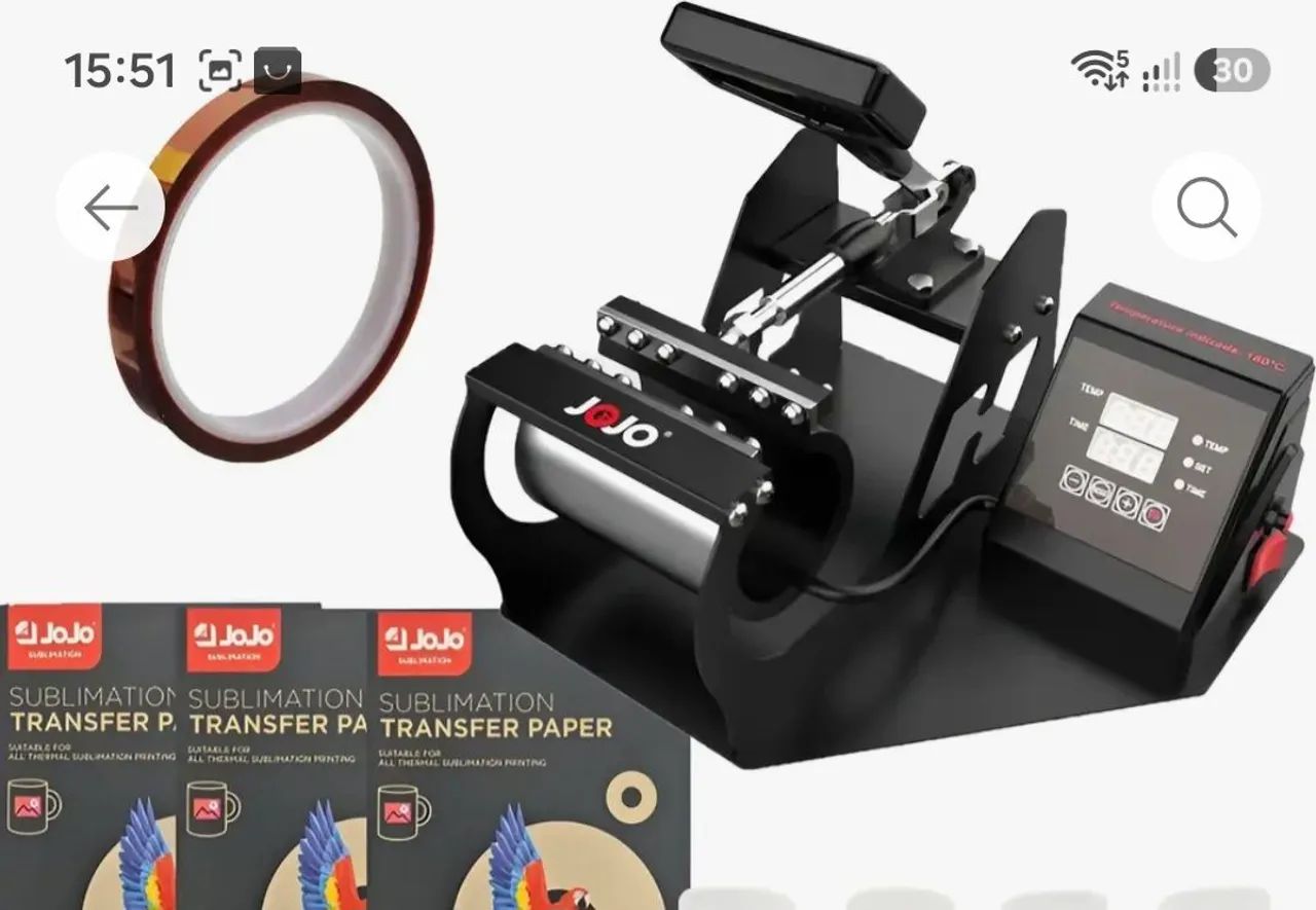Prensa para caneca 