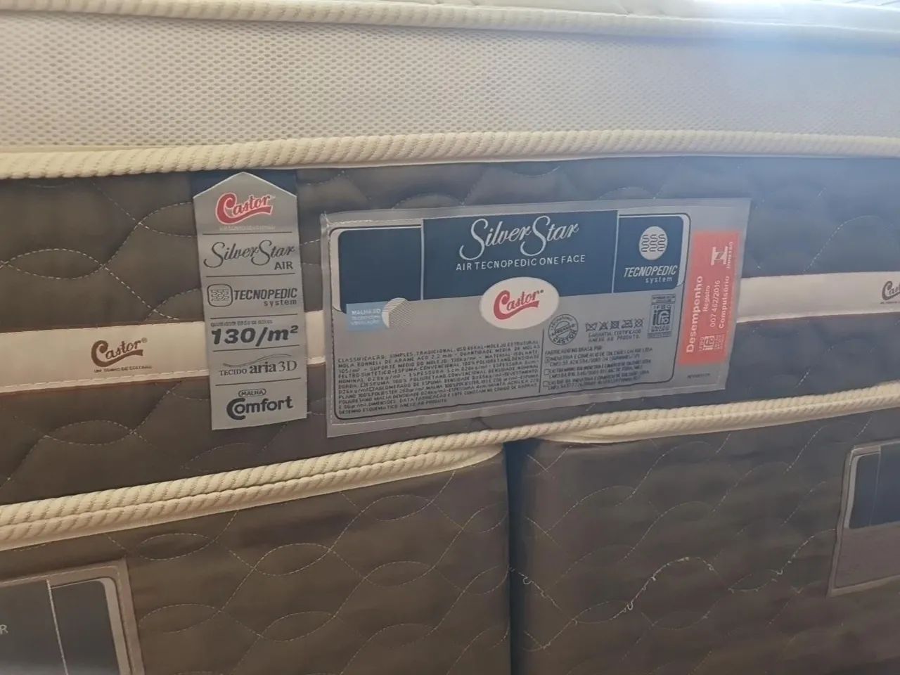  Cama Box Castor Silver Star Air Tecnopedic - Foto 5