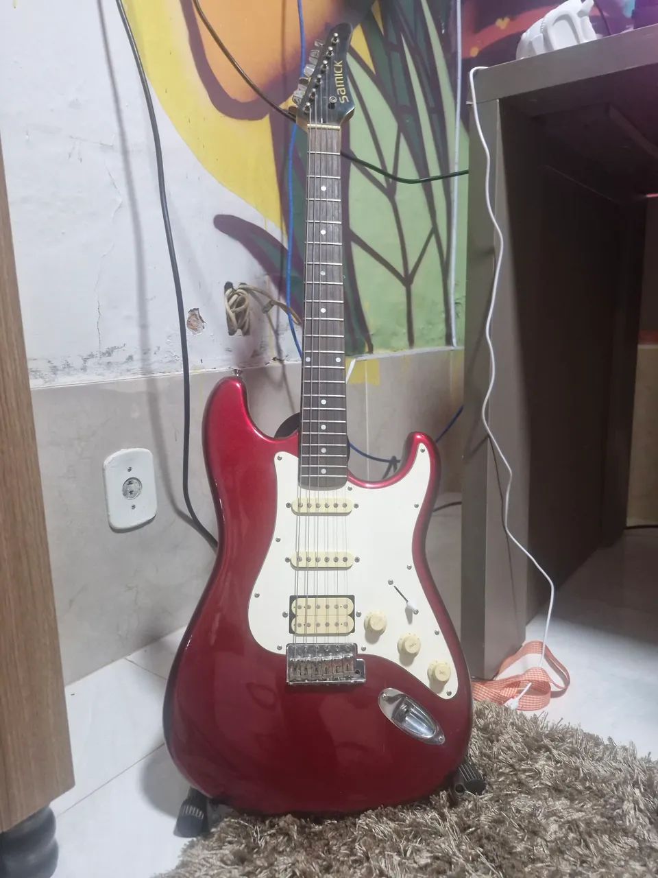 Guitarra samick anos 90 - Foto 2