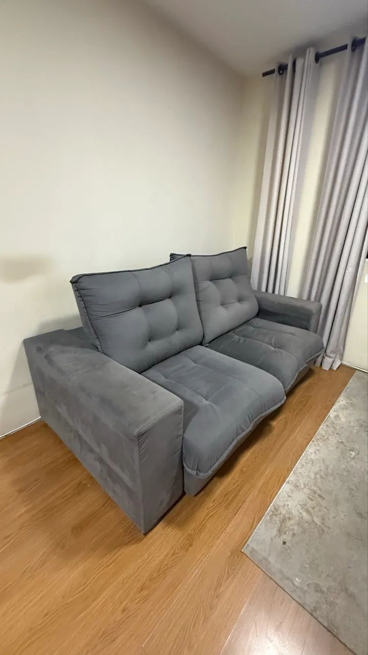 Sofá Retrátil 3 lugares  - Foto 4