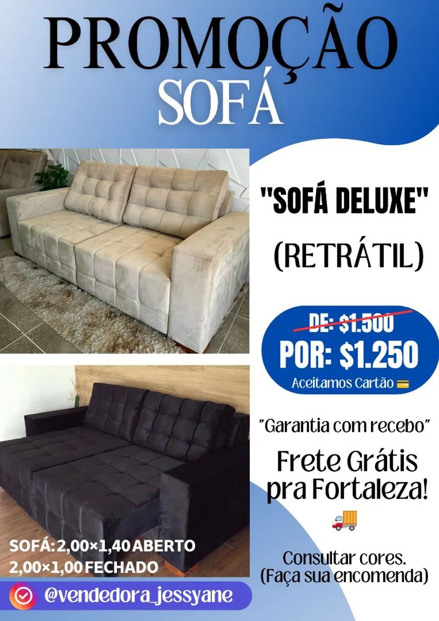 SOFÁS MODERNOS PRONTA ENTREGA  - Foto 3