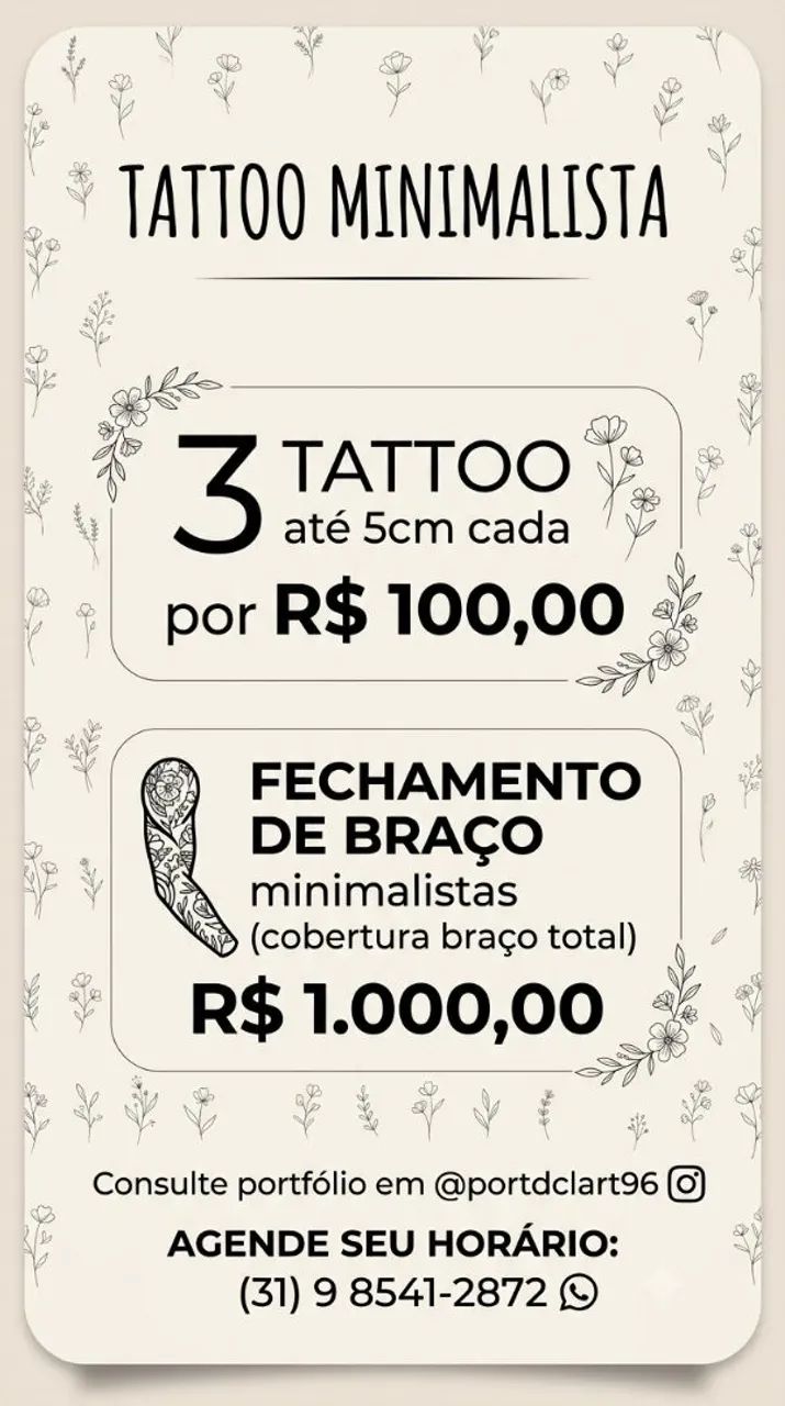 Tattoo (Leia a descrição)