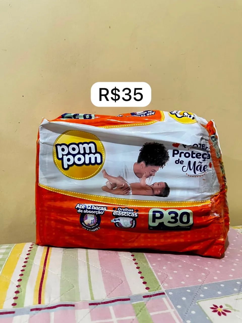 Vendo Fraldas Descartáveis (P e M) - Foto 5