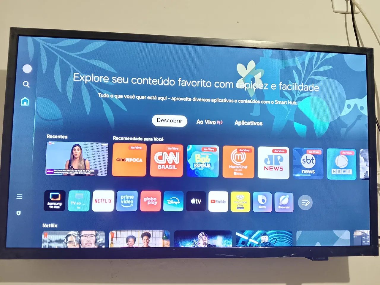Smart TV Samsung 32 H5000F - Foto 2