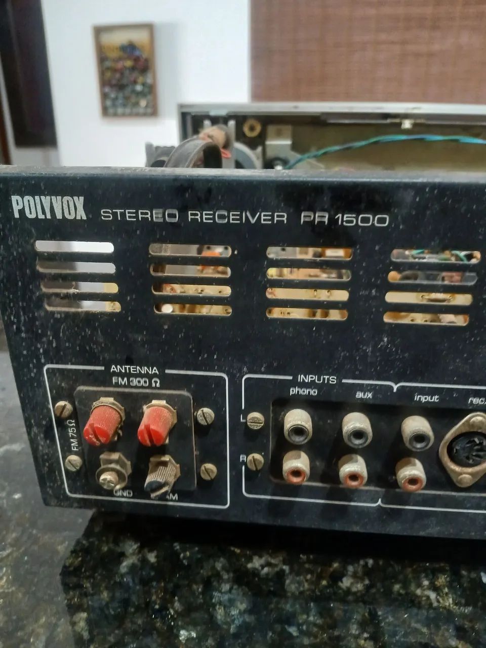 Receiver polyvox pr 1500 ( Vendo peças, consulte ) - Foto 5