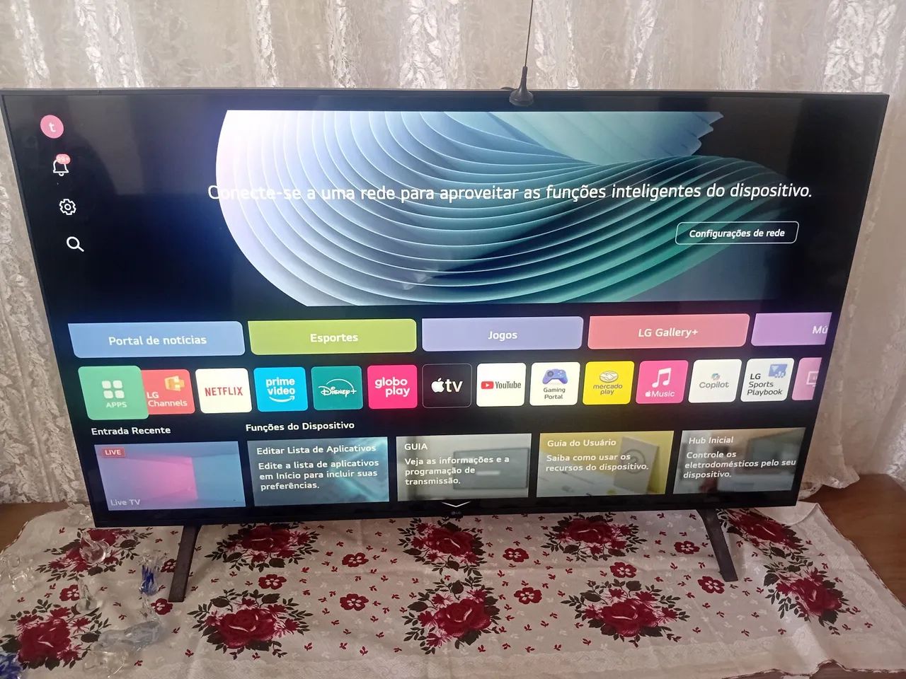 Vendo tv 50 polegadas com nota fiscal