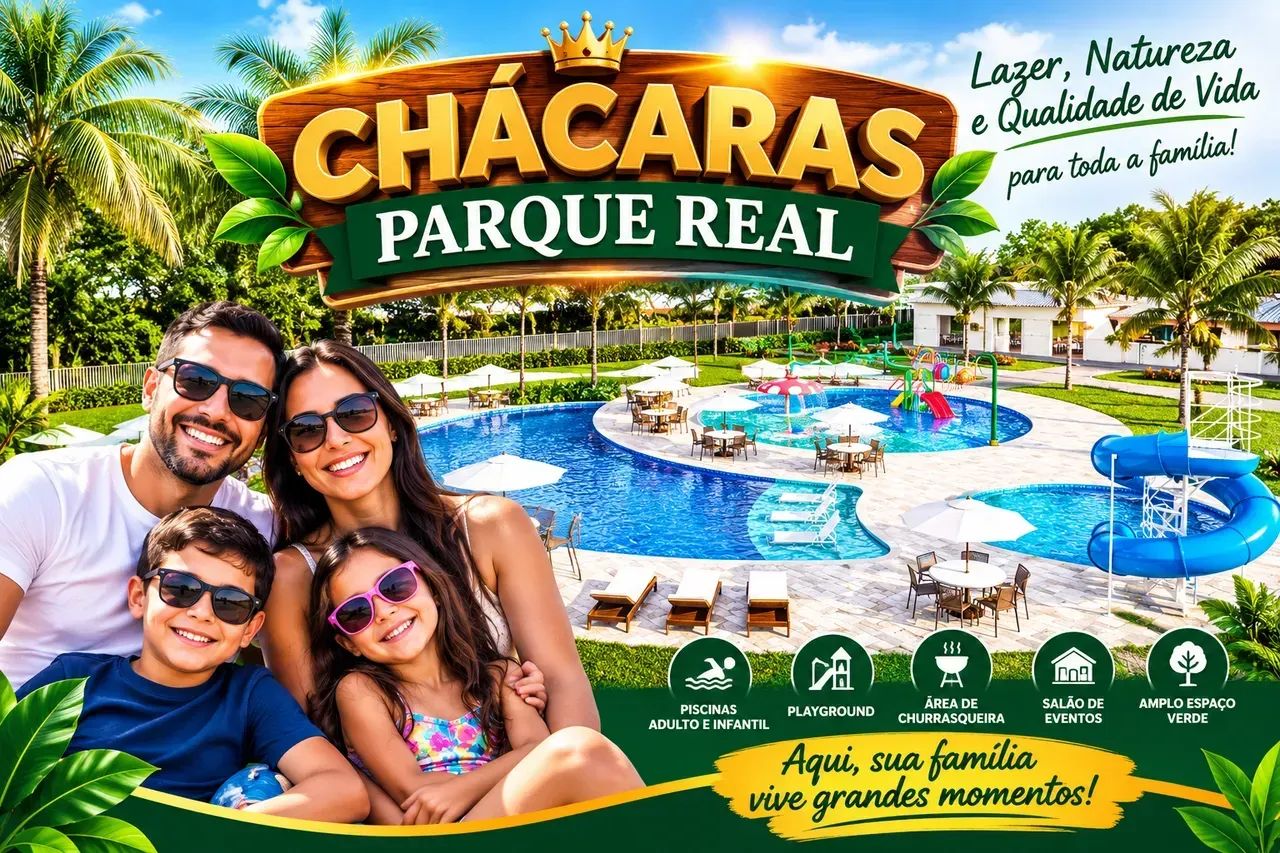 Repasso Lotes Chácaras Parque real- imperdível