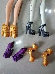 Sapatinhos boneca monster - Foto 3