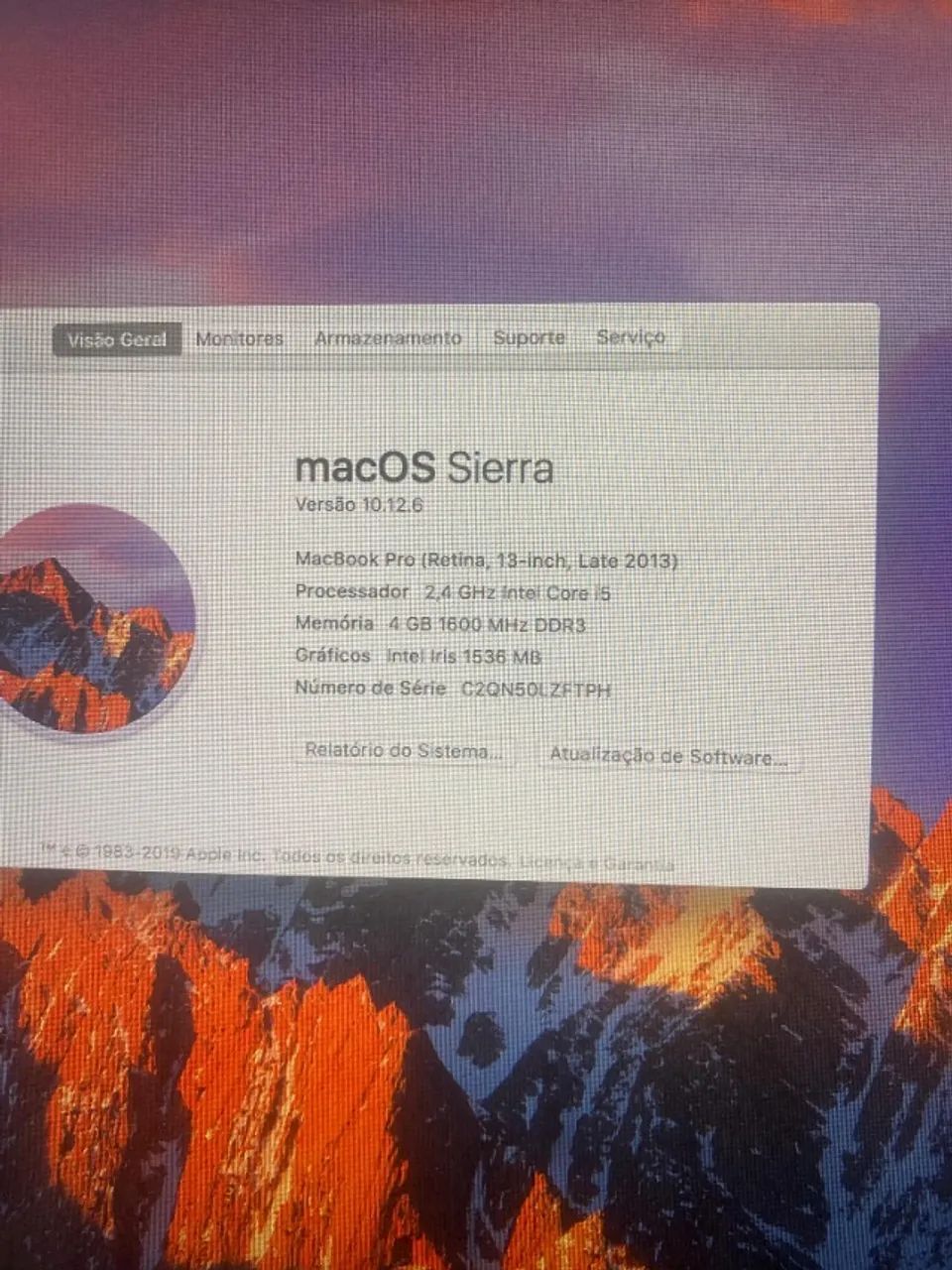 Placa Mãe Macbook A1502 (820-3437) ou (820-3536). - Foto 2