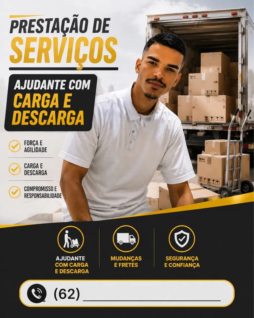 AJUDANTE DE CARGA E DESCARGA 