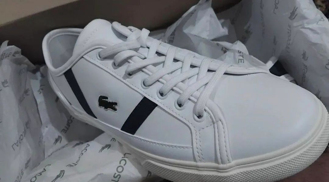 Tenis Lacoste Branco Novo