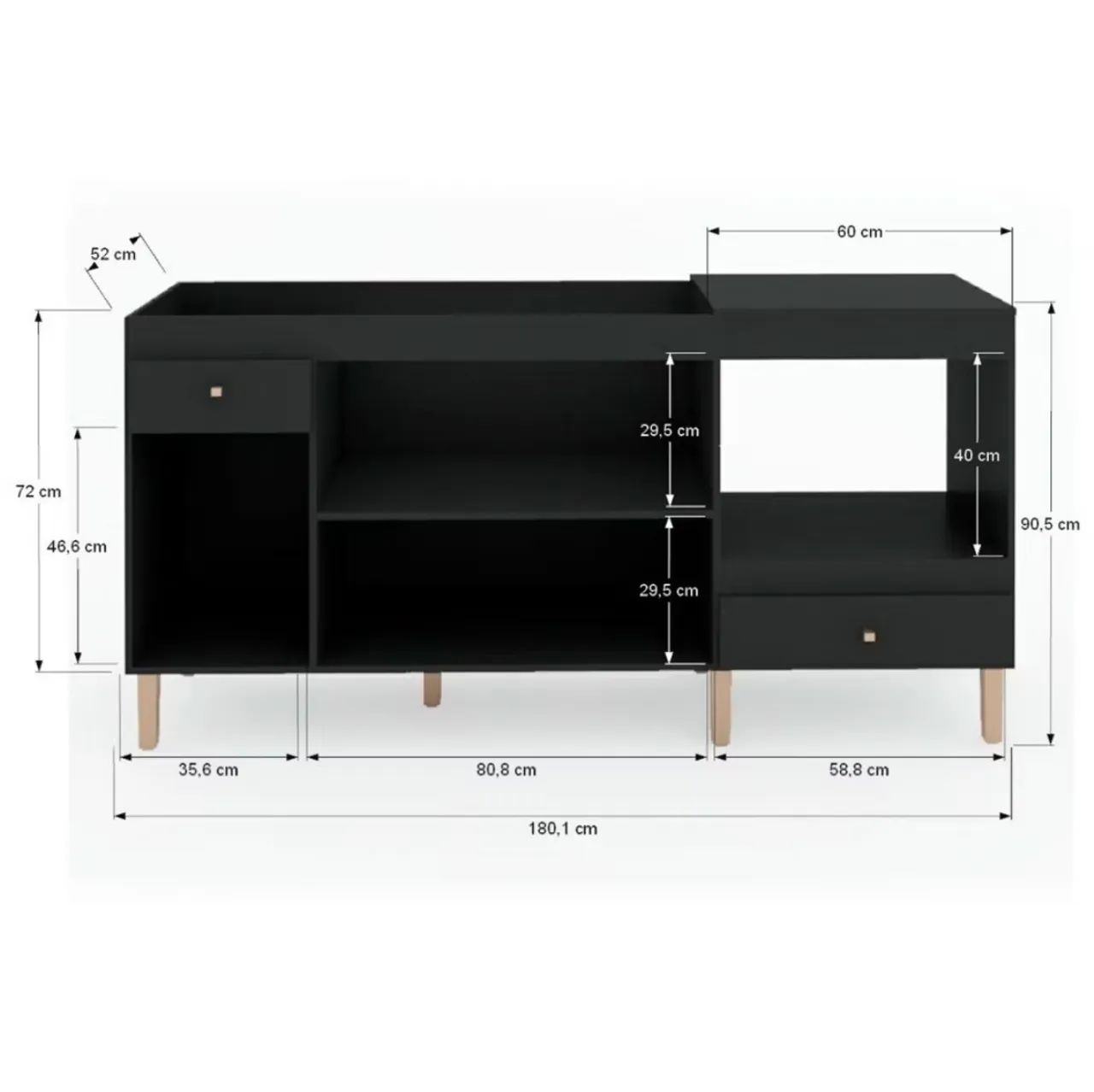 Guarda louça com cooktop e pia  - Foto 3