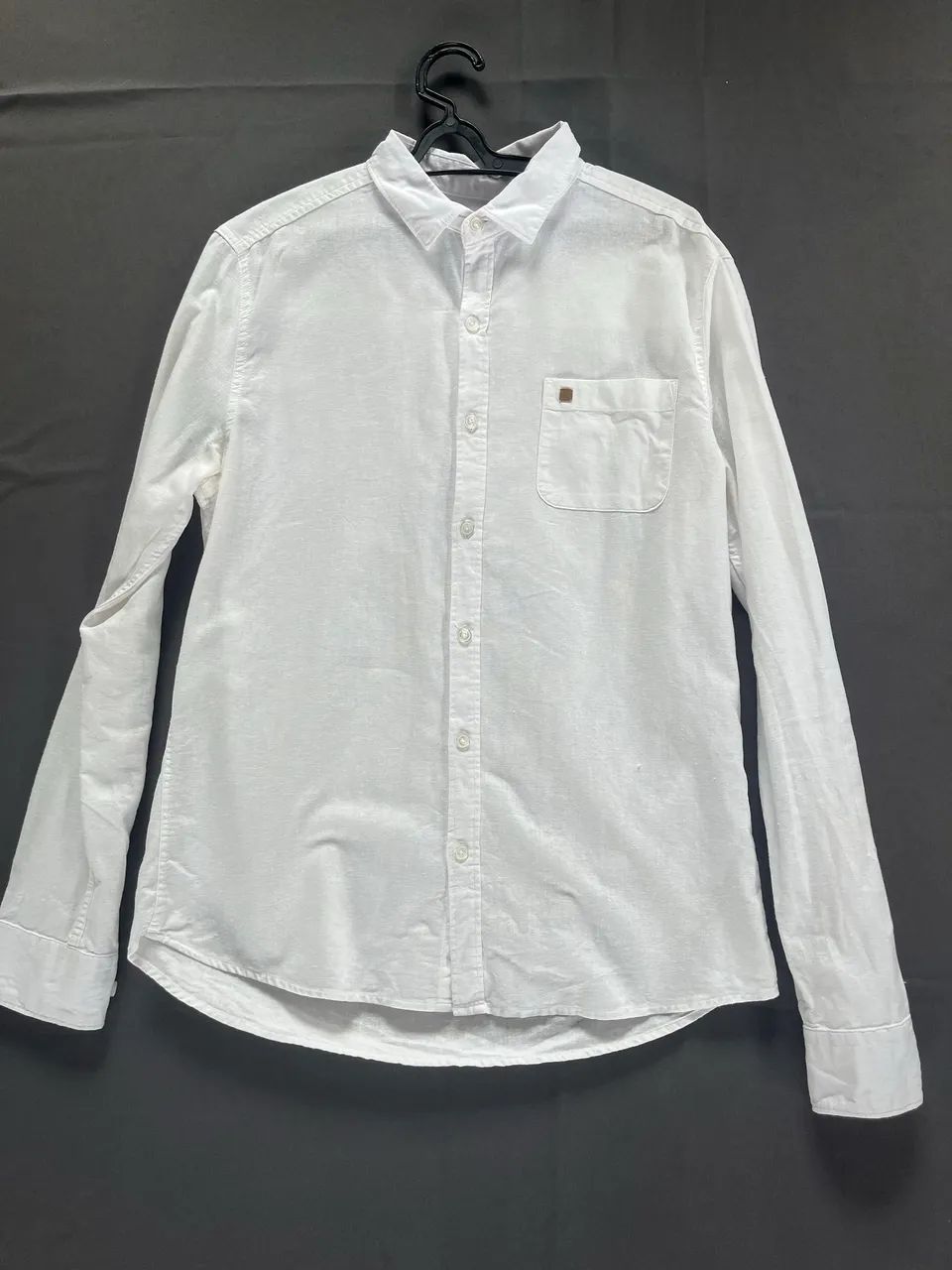 Camisa Social Branca Tam:P - Foto 2